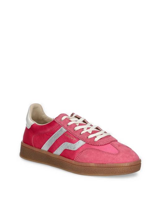 Gant Pink Leather Sneakers