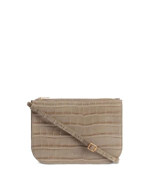 Borsa Mini Vi di Yu Mei in Gray