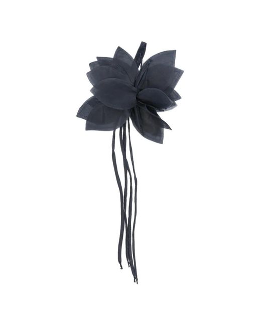 Antonelli Blue Flower Brooch