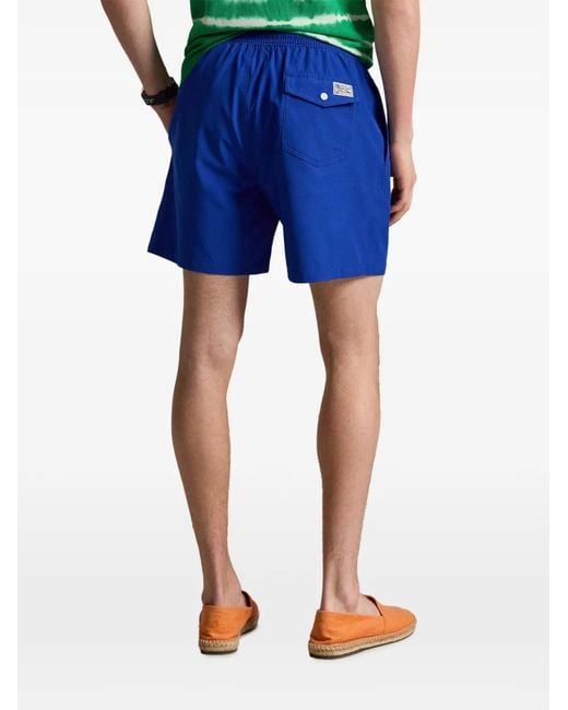Polo Ralph Lauren Blue Polo Bear Swim Shorts for men