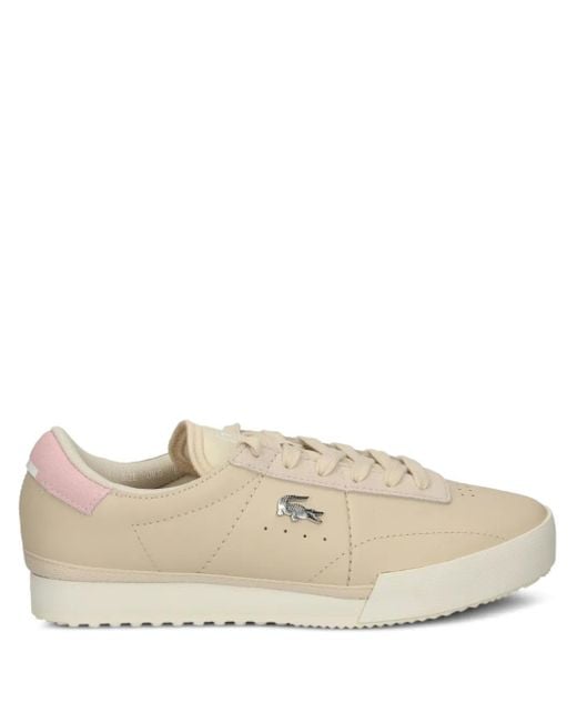 Lacoste Aura レザースニーカー Natural