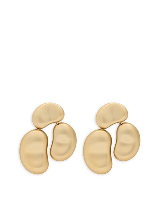 Zimmermann Metallic Whiteley Drop Earrings