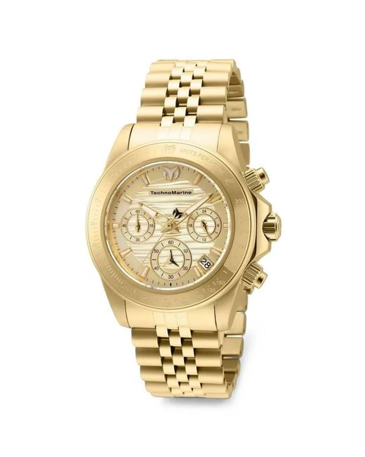 TechnoMarine Metallic Manta Ray 38Mm Watch