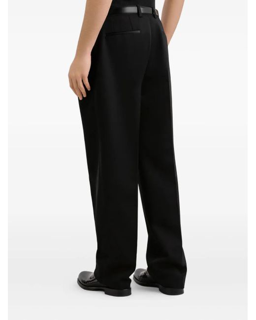 Dolce & Gabbana Black Tailored Trousers for men