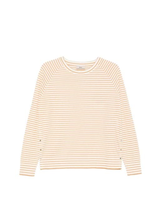 Herno Natural Striped T-Shirt