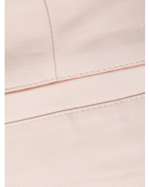 Fabiana Filippi Pink High-Waisted Shorts