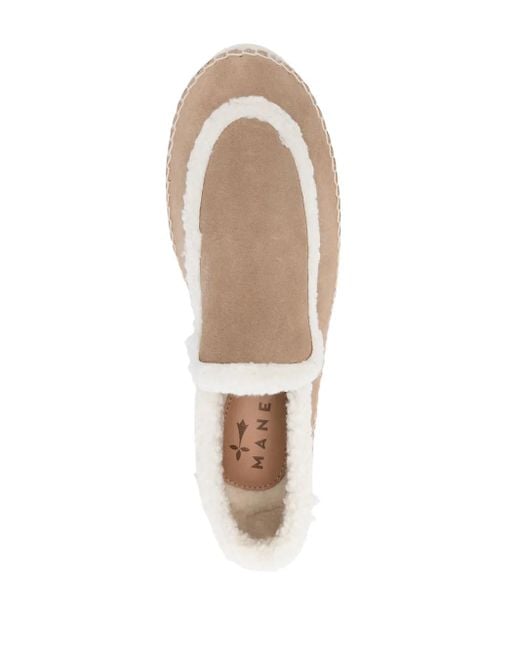 Manebí Natural Suede Espadrilles