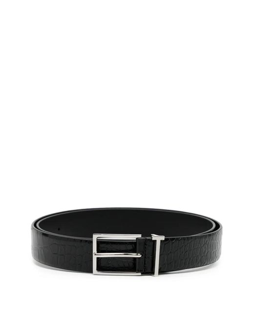 Tom Ford Black Ceinture À Boucle for men