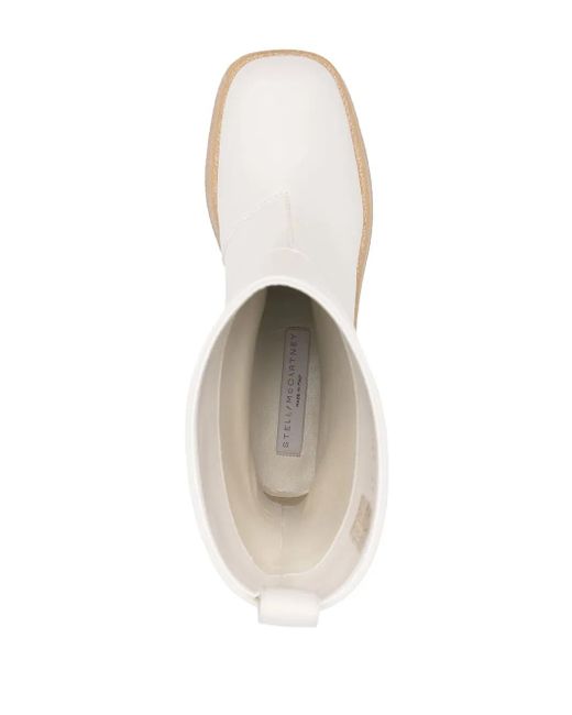 Stella McCartney White Skyla Mini Boots