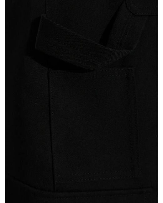 Balenciaga Black Multi-Pocket Cargo Pants