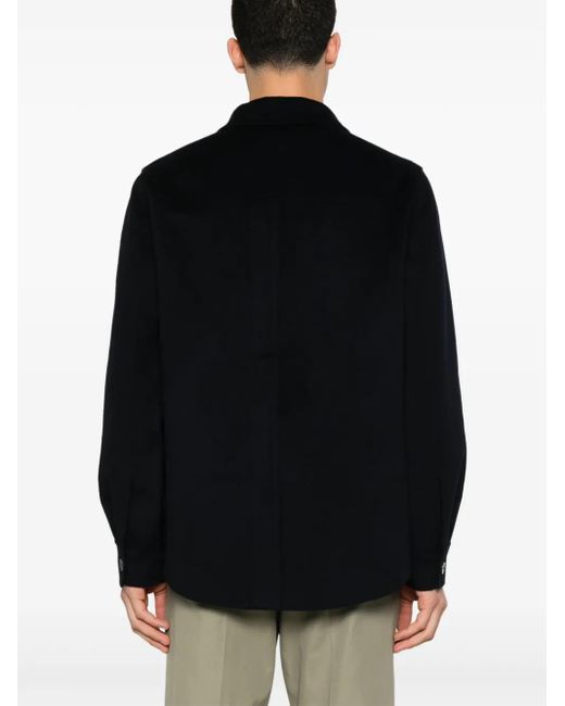 メンズ Eric Bompard オーバーシャツ Black