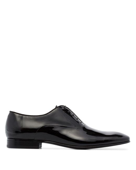 BOSS by Hugo Boss Black Evening Oxford Shoes for men