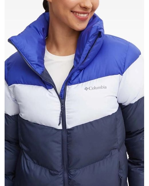Columbia Blue Puffect Ii Colourblock Puffer Jacket