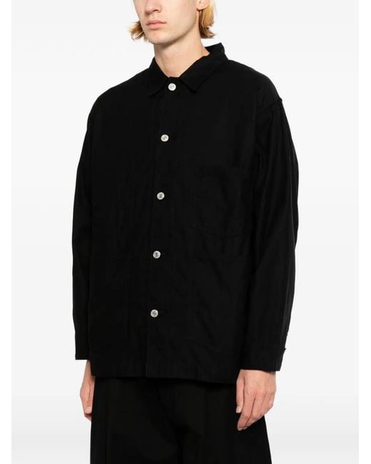 Edwin Black Coverall Jacket for men