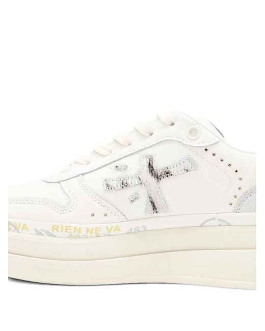 Premiata White Sneakers