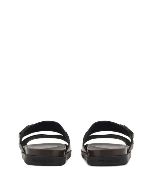 Ferragamo Black Sandals for men
