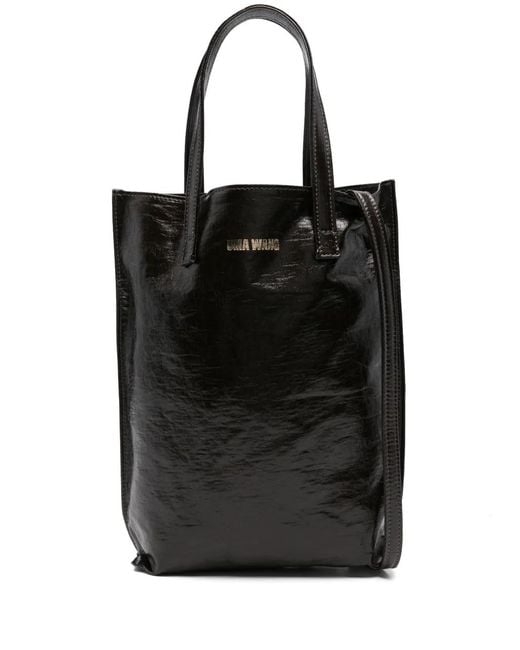Uma Wang Black Case Medium Tote Bag