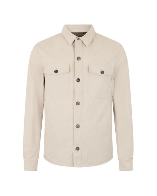 Chaqueta Con Botones Moorer de hombre de color White