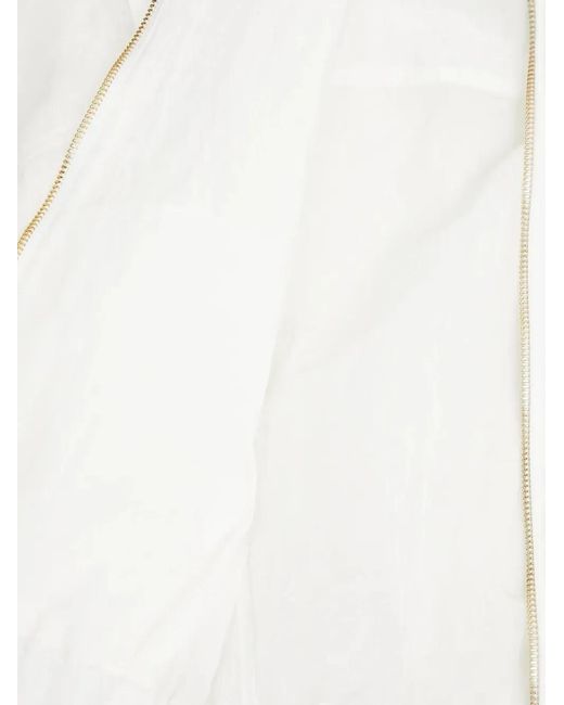 Guess Black Florie Zip-Fastening Drawstring Jacket
