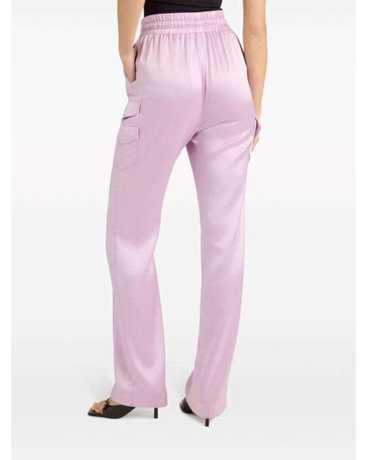 Pantaloni sportivi Sarie stile cargo di Cinq À Sept in Pink