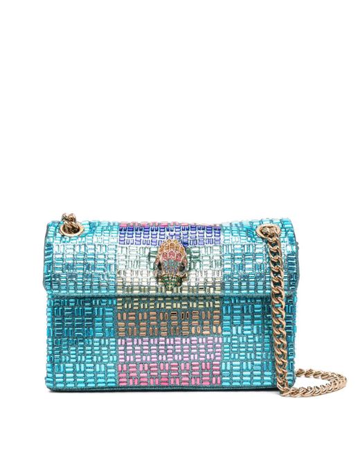 KG by Kurt Geiger Crystal Kensington ショルダーバッグ ミニ Blue