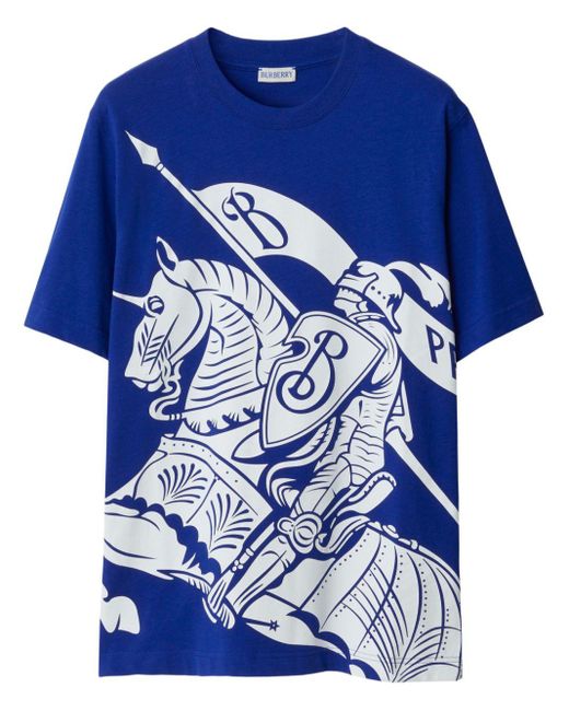 Burberry Blue T-Shirt for men