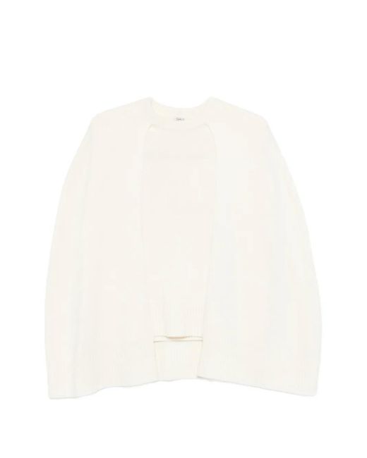 Pull À Col Rond Totême en coloris White