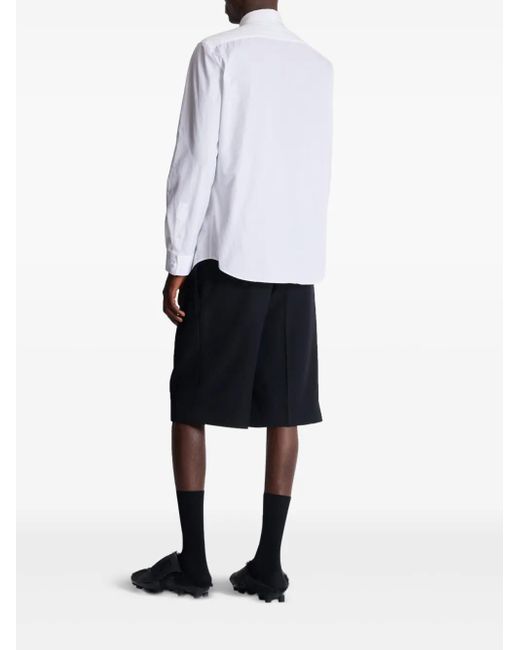 Balmain Katoenen Overhemd in het White voor heren