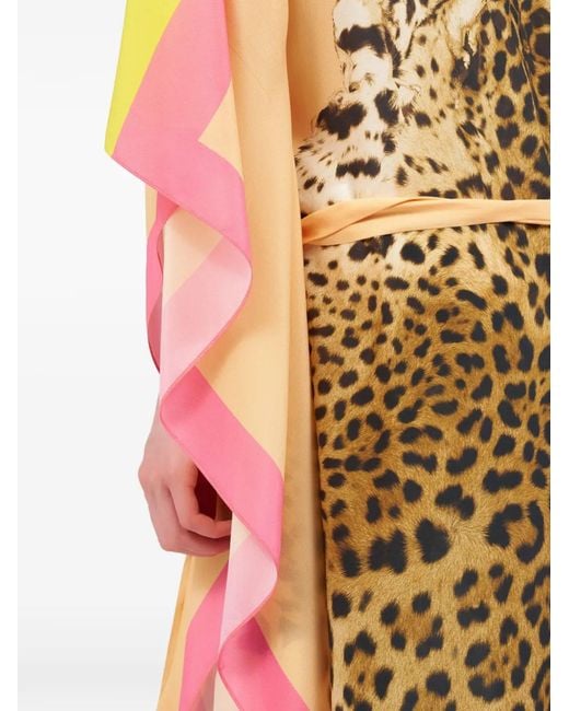 Roberto Cavalli White Silk Nylon Blend