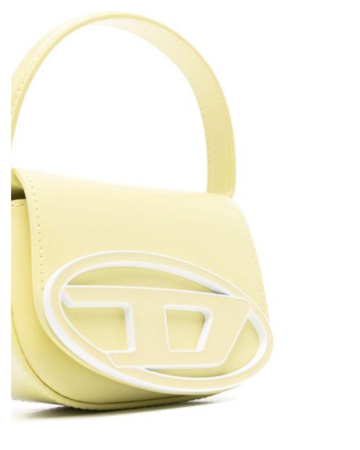 DIESEL Yellow Mini 1dr Xs Leather Handbag