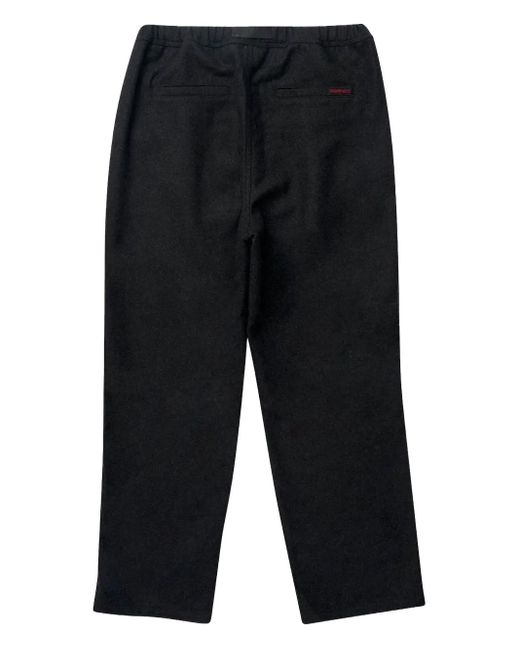 Gramicci Blue Drawstring Buckle-Embellished Trousers for men