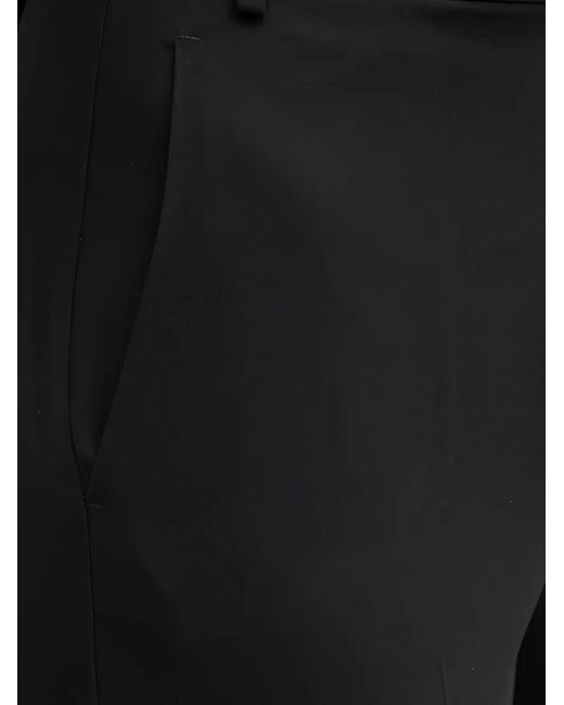 Sisley Black Side-Pocket Trousers