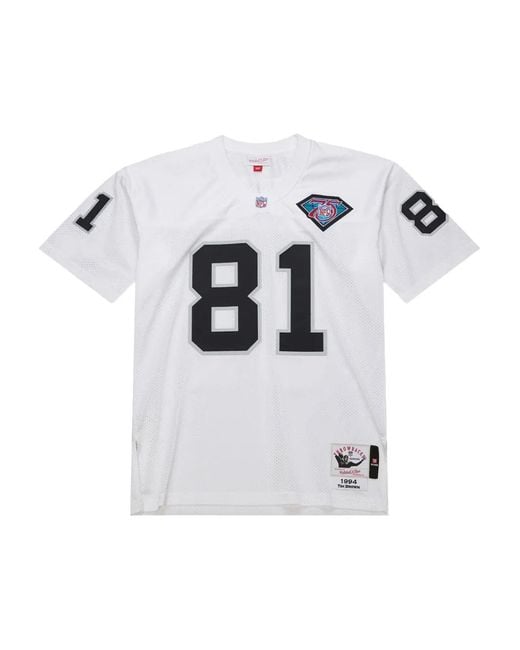Mitchell & Ness White X Nfl Los Angeles Raiders 1994 Tim T-Shirt for men