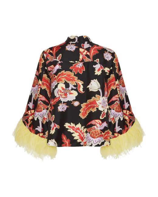 LaDoubleJ Red Make An Exit Blouse