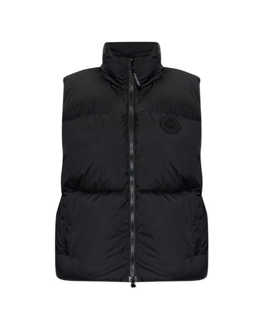 Canada Goose Black Fallon Quilted Gilet