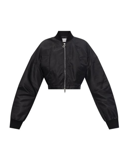 Sportmax Black Bomber Jackets