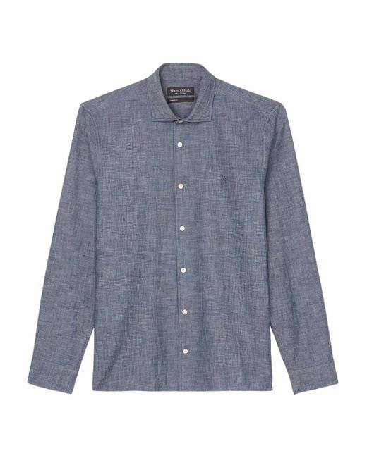 Marc O' Polo Blue Button-Down Shirt for men