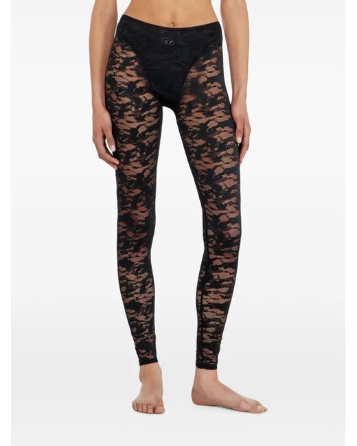 DIESEL Black Hayley-Utlt Legging
