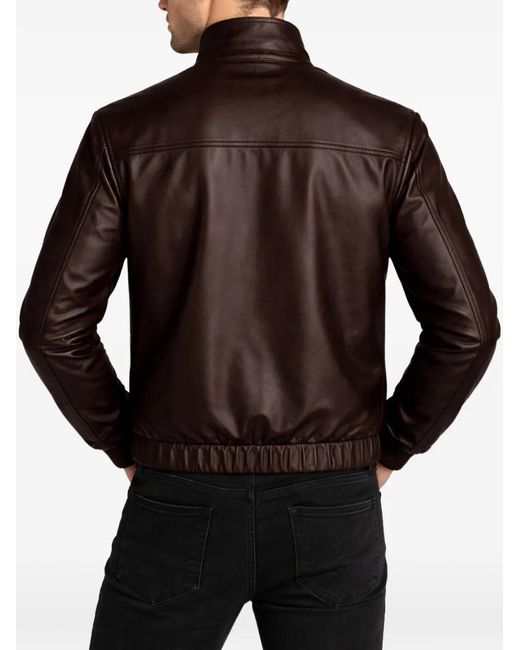 Franzese Collection Brown Reversible Jacket for men