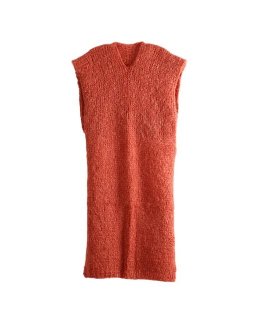 Casey Casey Red Sleeveless Top