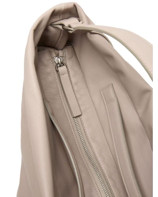 Marsèll Natural Slouchy Leather Shoulder Bag