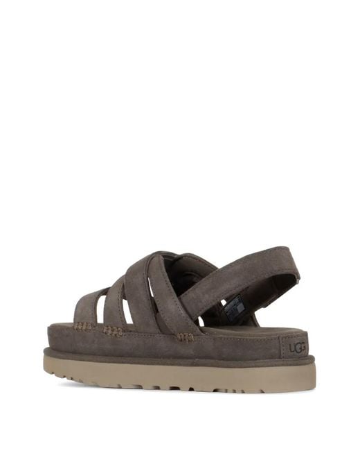 Ugg Brown Goldenstar Gleam Sandals