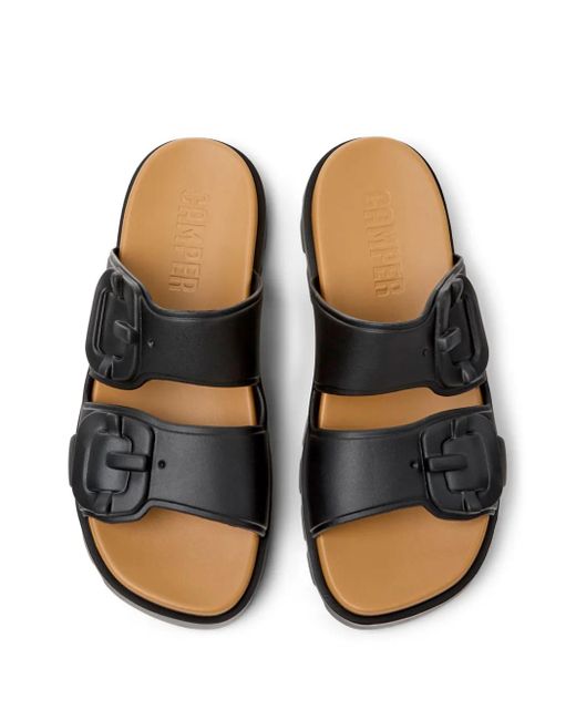 Camper Black Brutus Sandals for men