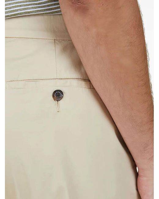 Chino Con Tasche di Paul & Shark in Natural da Uomo