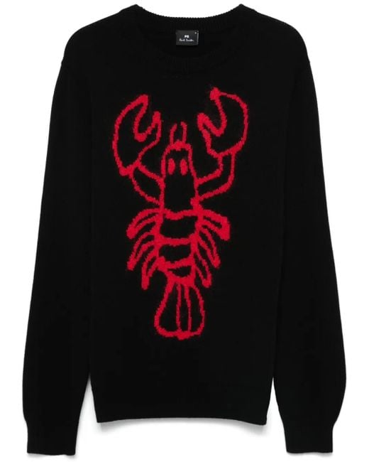 Paul Smith Black Lobster Sweater for men