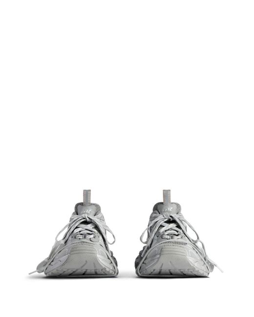 Balenciaga White 3xl Reflective Sneakers
