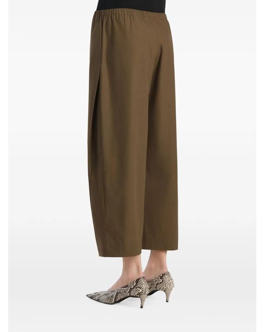 Khaite Green Roma Pants