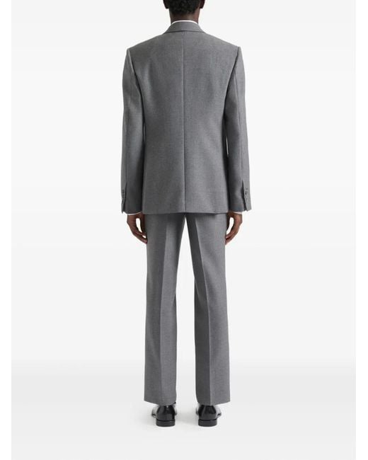 Givenchy Wollen Broek in het Gray voor heren