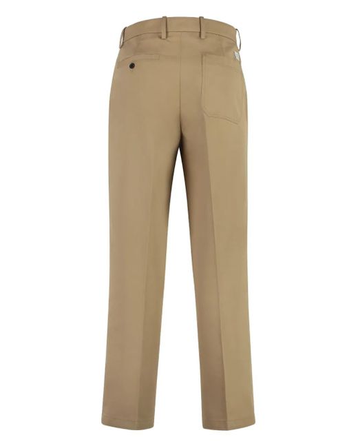 Department 5 Natural Kurt Flat-Front Tailored Trousers for men