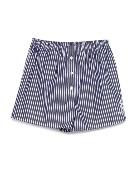 Pantalones cortos Vendome a rayas Sporty & Rich de color Blue